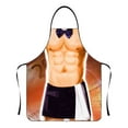 thumbnail image 1 of Xingzhi Heat Transfer Printed Waterproof Apron Suitable For All Body Weights Heat Transfer Printing Rear Tie YH19, 1 of 6
