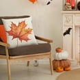 thumbnail image 5 of OAVQHLG3B Thanksgiving Throw Pillow Covers 18x18 Thanksgiving Day Pillow Case Fall Orange Maple Leaves Pumpkin Pillowcase Autumn Farmhouse Animals Cushion Cases for Outdoor Couch Patio, 5 of 6