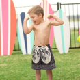 thumbnail image 4 of FORMRS Boys Swim Trunks Quick Dry Mesh Liner Boardshorts Sizes XS-XL, Beige Moon, 4 of 7