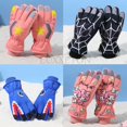 thumbnail image 2 of Guantes de esquí cálidos para invierno, manoplas para moto de nieve para niños, guantes impermeables para esquiar y Snowboard, guantes para niños y niñas con dibujos animados para adolescentes, 2 of 5