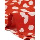 thumbnail image 5 of Top de mujer de talla grande Agnes Orinda con lunares, cuello redondo, manga corta y peplum 4X naranja, 5 of 6
