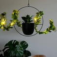 thumbnail image 6 of Christmas Lights, Christmas String Lights, Simulated Simulated Plant Rattan String Lights Colourful Lights, 78 Inch 20LEDs String Lights Battery Box Model Christmas String Lights, Green, 6 of 9