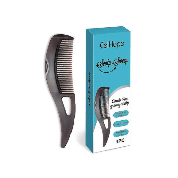 Eelhope Scalp Cleaning Comb Skin Cleaning Massage Refreshing Fluffy Clean Hair Smooth Care Comb
