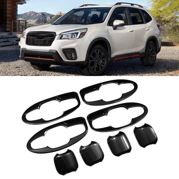 Exterior Door Handle Bowl Trim 8pcs Car Door Handle Bowl Insert Plate Trim Fit For   SK 2019