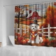 thumbnail image 4 of Thanksgiving Bichon Frise Pilgrim Grateful, Thankful, Blessed Fall Welcome Shower Curtain Bichons Dog Lovers Gifts Idea Waterproof Bathroom Bathtub Curtain - 00021, 4 of 5