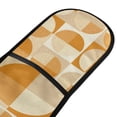 thumbnail image 4 of Yayeee Double Oven Mitt Kitchen Heat Resistant Baking 35" x7" Quilted Glove, Geometric Circles, 4 of 6