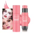 thumbnail image 1 of Crema hidratante más suave para rubor facial con brocha, barra múltiple para rubor de mejillas, tinte de labios y maquillaje de sombra de ojos, ligero, fácil de usar sobre la marcha Sincero Hogar, 1 of 7