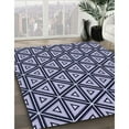 thumbnail image 2 of Ahgly Company Indoor Square Patterned Blue Angel Blue Area Rugs, 5' Square, 2 of 6