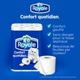 thumbnail image 4 of Royale Everyday Comfort, 2 Ply Toilet Paper, 24 Equal 48 Bathroom Tissue Rolls, 4 of 22