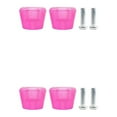 thumbnail image 2 of Wweixi 2x Inline Skates Roller Brakes Block Non-Slip Safety Stopper Pink 34x36x45.5mm 2Set, 2 of 6
