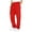 Red, variant on Babysbule Womens Cargo Pants Women Casual Trousers High Waist Drawstring With Multi-Pockets Long Pants