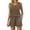 Coffee, variant on Two Piece Sets for Women Summer Lounge Short Sets Tank Square Neck Sleeveless Sweatsuit with Pocket