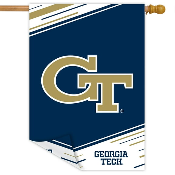 Sparo Georgia Tech NCAA Licensed Double-Sided House Flag