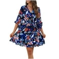 thumbnail image 2 of Robe d'Été pour Femmes 2024 Mode Grande Taille Imprimée 50 % de Réduction!, 2 of 9
