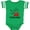 Football Green and White, variant on Inktastic Bagpiper Kids Future Piper Boys or Girls Baby Bodysuit