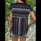 thumbnail image 4 of Blusas de Verano de Corta para Mujer, Blusas Elegantes e Informales, Color Negro, Talla S, 4 of 9