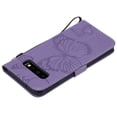 thumbnail image 6 of Samsung Galaxy S10 Wallet Case, Dteck Embossed Butterfly Flip PU Leather Folio Stand Case Cover Built-in Card Slots & Money Pocket, with wrist Strap, For Samsung Galaxy S10 6.1 inch, Purple, 6 of 6