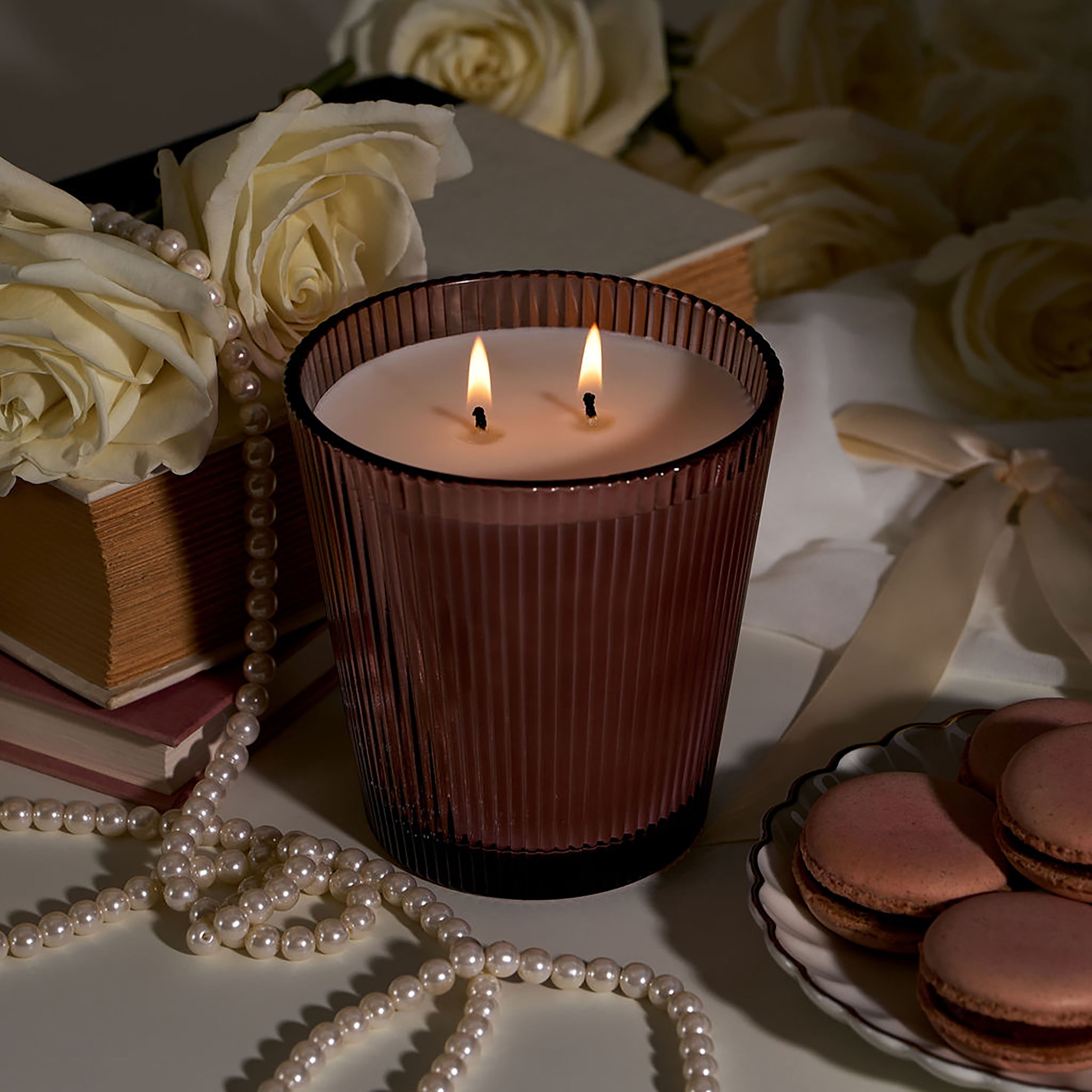 Better Homes & Gardens Fine Fragrance Collection Madam Scented 2-Wick Jar Candle, 16 oz
