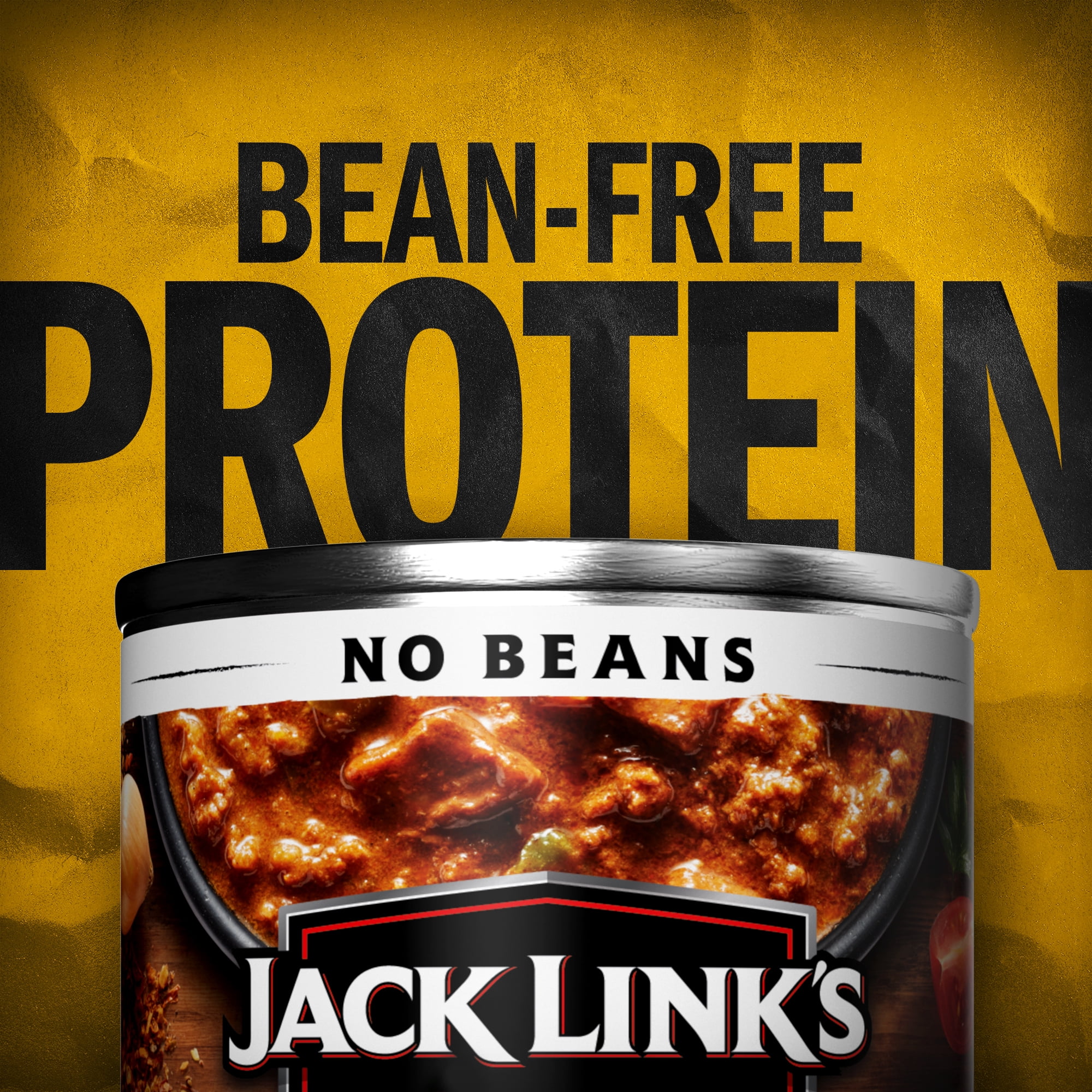 Jack Link's, Chili Hickory Flavored, No Beans, 15oz Can, 36g of Protein, Made with 100% Beef