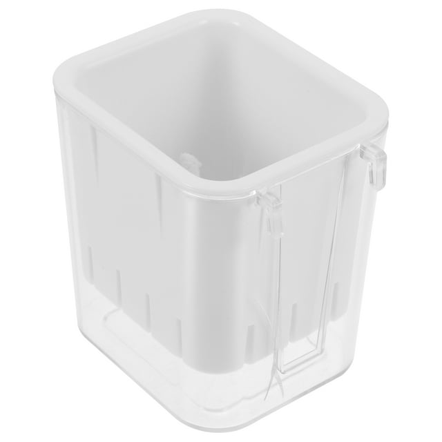 STRANDCHIC 1Pack Pegboard Bins Abs Plastic Round Storage For Home Organization And Workshop 8.5*7In Height 9.8In