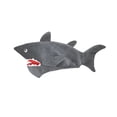 thumbnail image 3 of Novelty Plush Gray Shark Hat Funny Marine Animal Headwear Cosplay Halloween Costume Party Accessory, 3 of 4