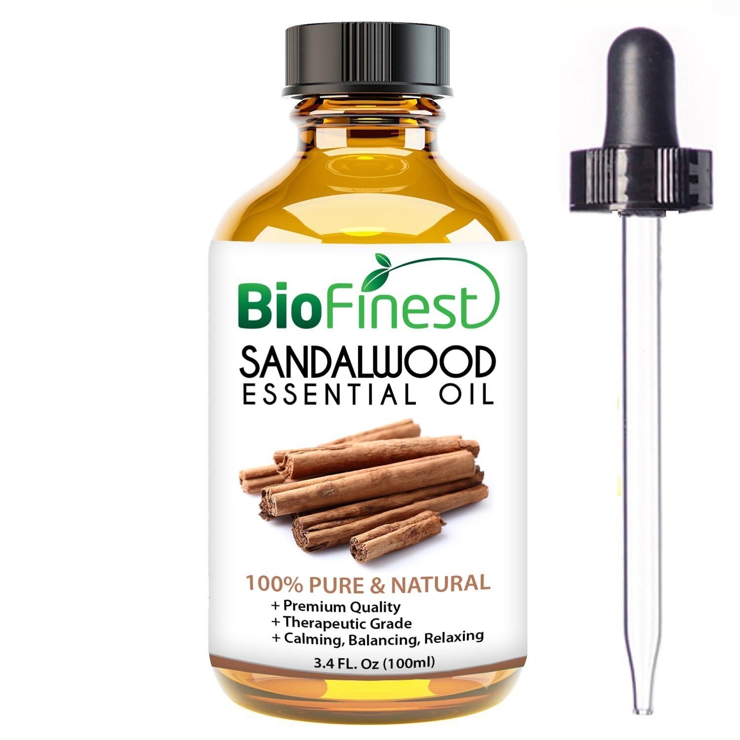 biofinest sandalwood oil - 100% pure sandalwood essential oil - premium organic - therapeutic 