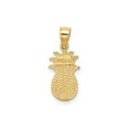 thumbnail image 3 of 14k Yellow Gold Pineapple Pendant for Women, High Polish Tropical Charm with Textured Details, Symbol of Hospitality and Warmth, Summer Beach Vacation Jewelry, 3 of 6