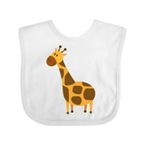 Inktastic Giraffe Jungle Zoo Animal Boys or Girls Baby Bib