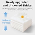 thumbnail image 4 of Disposable Face Towels, 100% Viscose, 25×30 cm, 50 Count, 80 gsm EF Textured, Soft Absorbent Cleansing Cloths in Box, 4 of 6