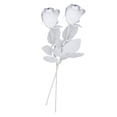 thumbnail image 4 of Rosas artificiales de Halloween con globos oculares, accesorios realistas para disfraz de cosplay 2 blanco, 4 of 9