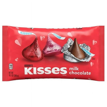 HERSHEY'S KISSES Milk Chocolate Candy Bag, 10.1 OZ
