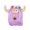 Purple, variant on Riforla Scottish Cattle Long Hair Cow Doll Flower Long Lossy Cow Doll Decoration Toy Plush toy Purple