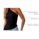 thumbnail image 4 of Remera PRETTYGARDEN 2025 de un Hombro Sin Mangas con Fruncido XS, 4 of 6