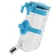 thumbnail image 4 of Botella de agua para perros de tamaño pequeño sin goteo, alimentador de agua para gatos de llenado superior con gancho, mascota Azul jinwen Fuente de agua del gato del perro del animal doméstico, 4 of 8