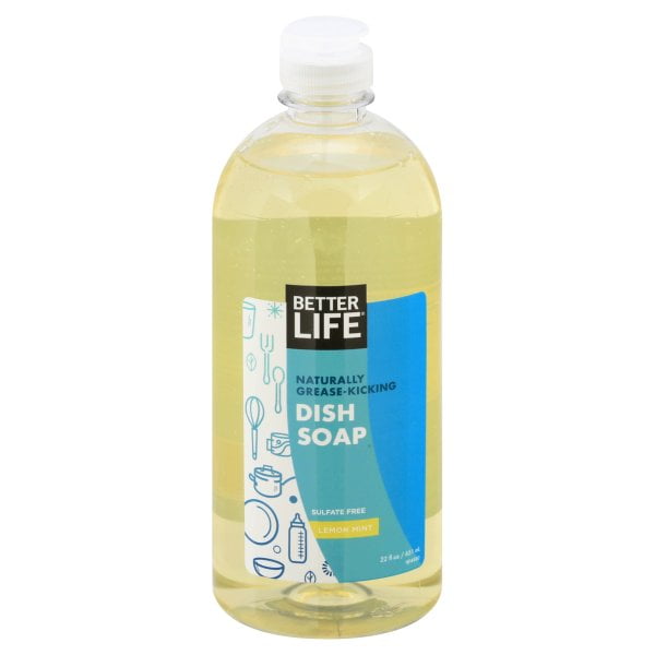 Better Life Dish Soap - Lemon Mint - 22 fl oz