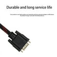 thumbnail image 4 of Adapter Cable, Cable Audio Cable VGA to AV Cable 15 Pin to 3 Audio AV Cable Adapter for HDTV PC DVD,5FT/ 1.5M, 4 of 10
