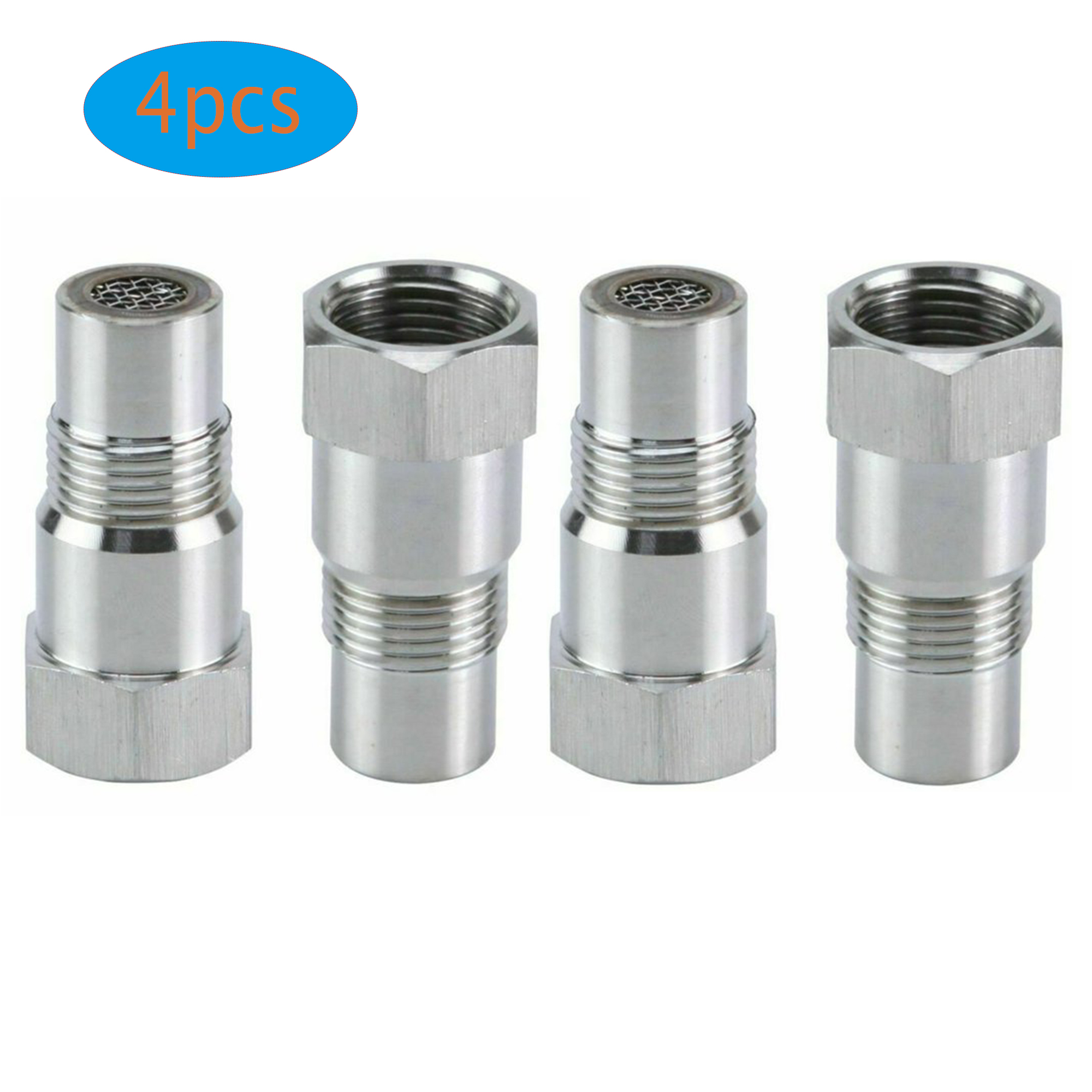 DODOING Car CEL Check Engine Light Adapter Eliminator M18x1.5 Adapter Mini Catalytic Converter