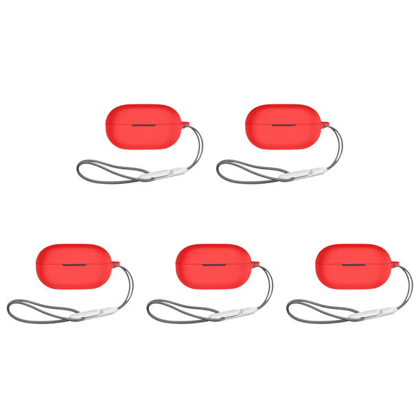 Funda Silicona Protectora A Prueba Golpes para Beats Buds () Rojo