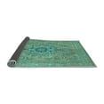 thumbnail image 2 of Ahgly Company Indoor Rectangle Abstract Light Blue Modern Area Rugs, 3' x 5', 2 of 4