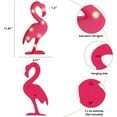 thumbnail image 2 of Décoration de Flamants Roses, Décorations de Fête de Flamants Roses, Veilleuse de Flamants Roses à Piles pour Enfants, Décoration de Chambre d'Enfant Tropicale, Décorations de Fête, 2 of 5