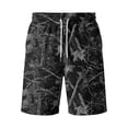 thumbnail image 4 of Men's Summer Short Jogging Bottoms Drawstring Camo Sports Shorts Bermuda Shorts with Pocket Fitness Outdoor Cycling Hiking, 4 of 5