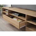 thumbnail image 4 of Nexera Rustik 72-inch 1-Drawer TV Stand, Biscotti, 4 of 5