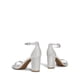 thumbnail image 3 of Sandalias de Tacón Bajo Chunky para Mujer DREAM PAIRS Plata Talla 8, 3 of 6