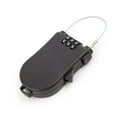 thumbnail image 4 of Retractable Wire Rope Password Lock Combination Coded Locker Keyed Padlock, 4 of 8