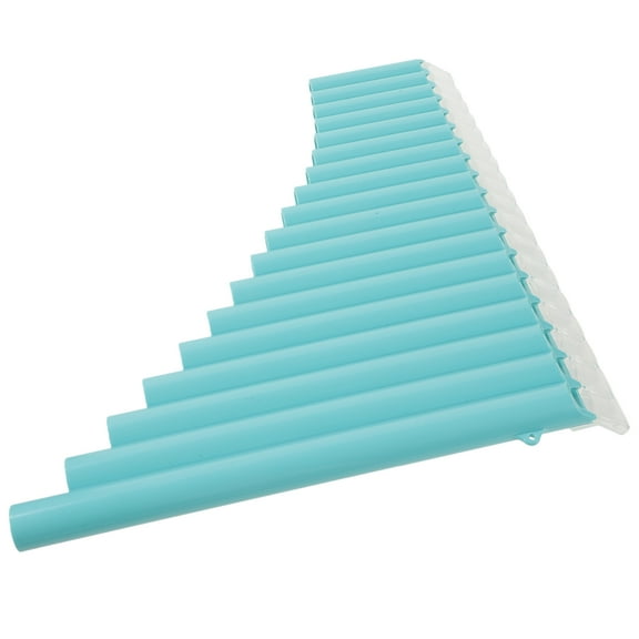 Raindrops Pan Flute Instrument C Key Panpipe Set for Beginners, Musical Performance and Practice, 1 Piece