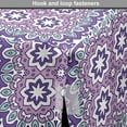 thumbnail image 4 of Abstract Dog Crate Cover, Flower Inspired Motifs Illustrated on a Plain Backdrop, Easy to Use Pet Kennel Cover Small Dogs Puppies Kittens, 7 Sizes, Blue Violet Mint Green, by Ambesonne, 4 of 6