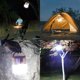 thumbnail image 4 of 2 Pack Solar Camping Lights, LED USB Rechargeable Tent Lights, Waterproof 5 Modes Outdoor Lanterns for Hiking, Camping, Fishing, Hunting, Emergency, G, 4 of 5
