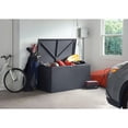 thumbnail image 3 of Arrow Spacemaker 4 x 2 x 2 ft Anthracite 134 Gallon Steel Deck Box, 3 of 11