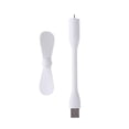 thumbnail image 2 of Mini ventilador USB flexible para banco de energía, computadora portátil, PC, cargador de CA (blanco) WDOplteas Para estrenar, 2 of 6