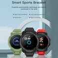 thumbnail image 4 of FD68 Montre de Sport Intelligente 1.44'' IPS Écran Simple Tactile Fréquence Cardiaque Moniteur de Sommeil Mode Multisports Longue Endurance Rappel de Message Compatible avec Android iOS, 4 of 7